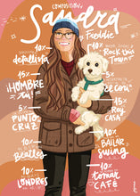 Cargar imagen en el visor de la galería, Retrato regalo Composition