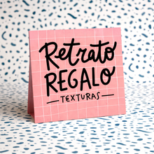Cargar imagen en el visor de la galería, Retrato regalo Texturas