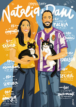 Cargar imagen en el visor de la galería, Retrato regalo Composition