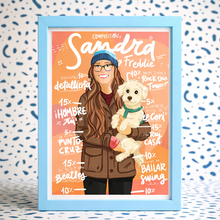 Cargar imagen en el visor de la galería, Retrato regalo Composition