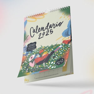 Calendario ilustrado de pared A3 - 2025