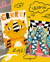 Cargar imagen en el visor de la galería, Mini Ilustradores del Barrio:Taller de creatividad para niños y niñas