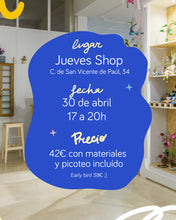 Cargar imagen en el visor de la galería, Taller ilustrado Collage en flor