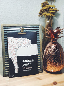 Fanzine Animal Print